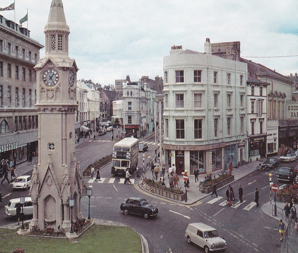Hastings town centre c 1960