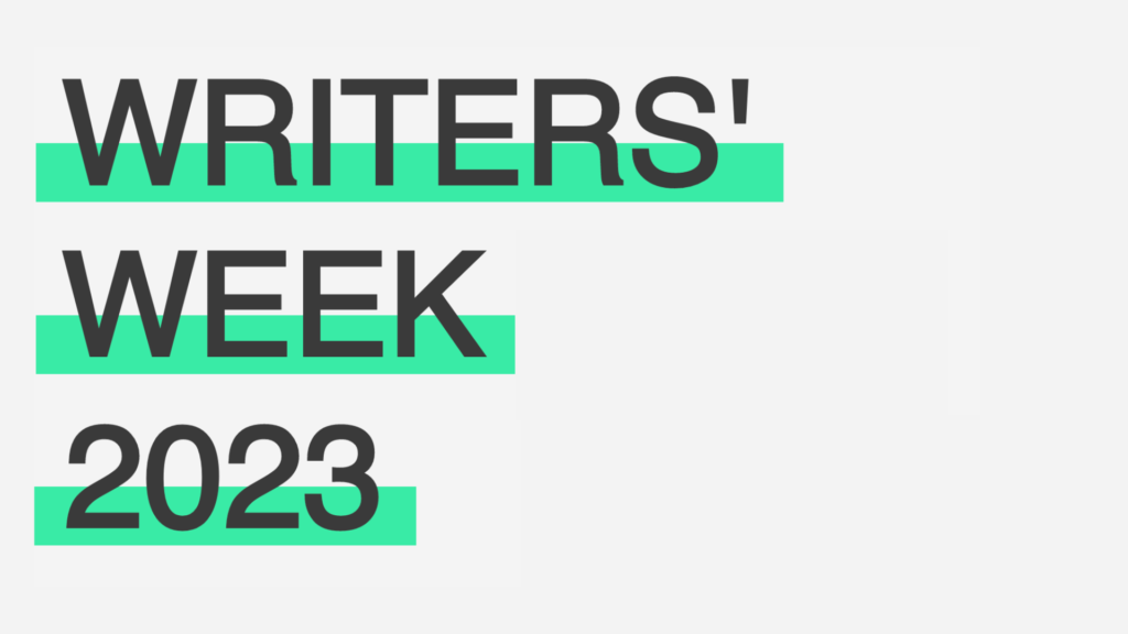 Writers Week 2023