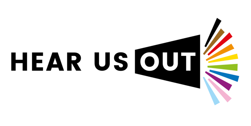 the hear us out project logo